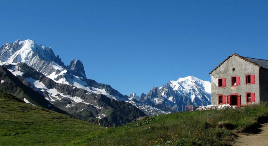 Col de Balme - Drus / Mont Blanc - © Guides Chamonix
