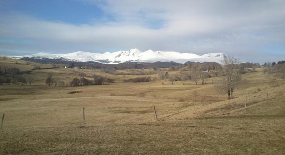 GR4 Puy Sancy in maart