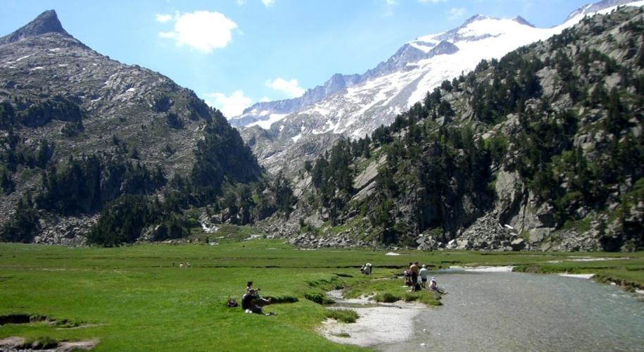 Pico d'Aneto en Plan de Aigualluts