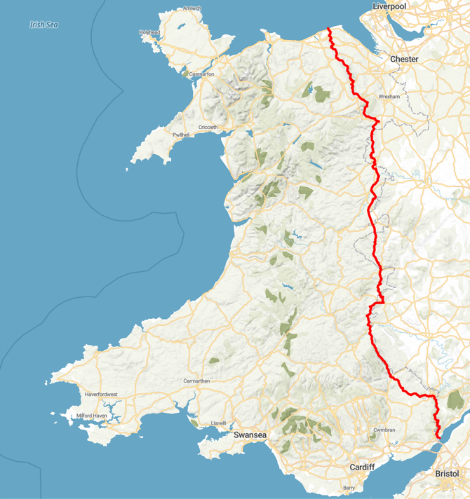 Offas Dyke Map.png